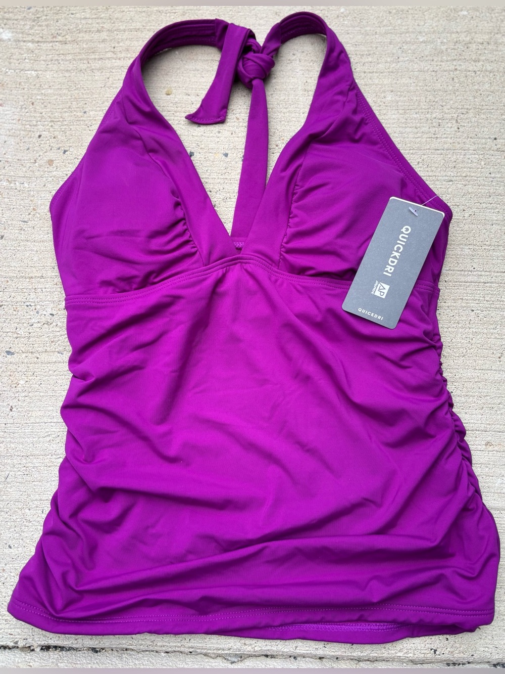 Athleta Purple Tankini Swim Top โ Size Small โ NWT